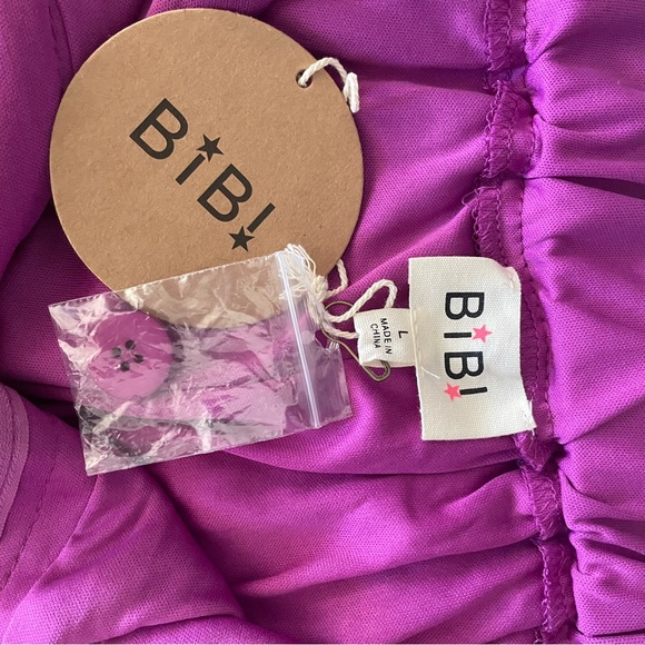 BiBi Sequin Flare Pants - Green, Purple, Gold - Picture 4 of 5